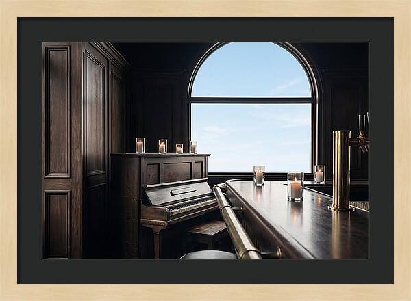 Vintage Piano Bar Ambiance