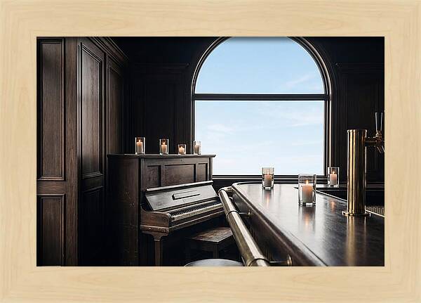 Vintage Piano Bar Ambiance