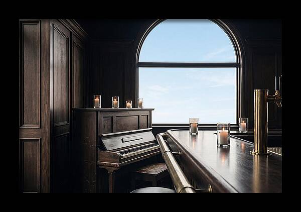 Vintage Piano Bar Ambiance