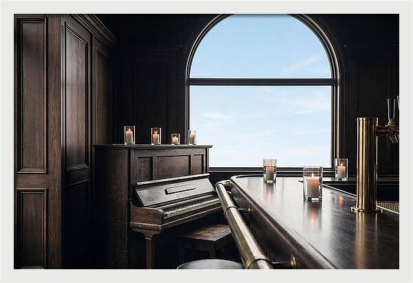Vintage Piano Bar Ambiance