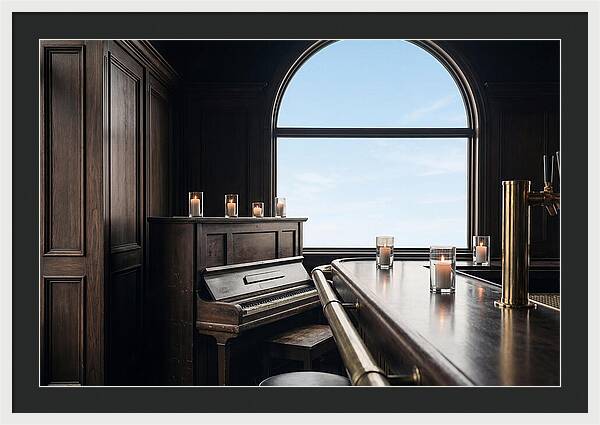 Vintage Piano Bar Ambiance
