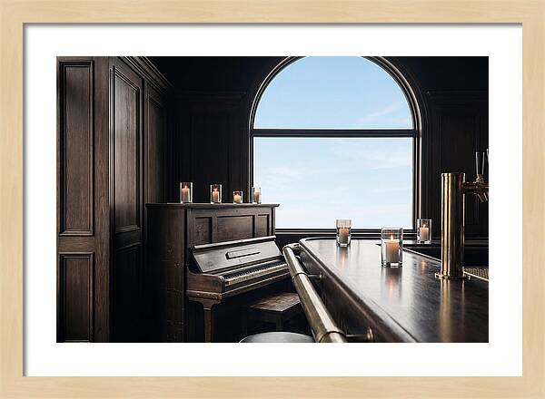 Vintage Piano Bar Ambiance