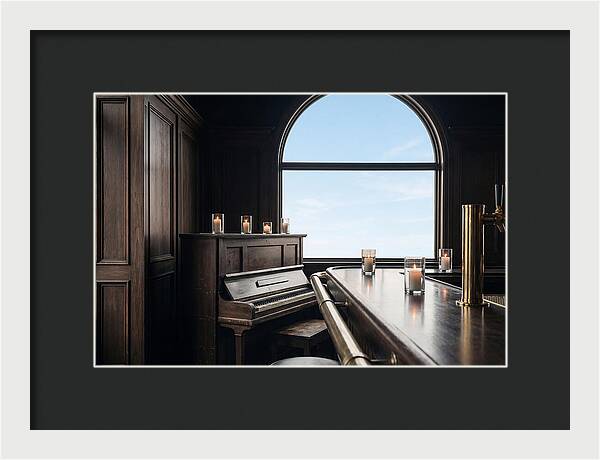 Vintage Piano Bar Ambiance
