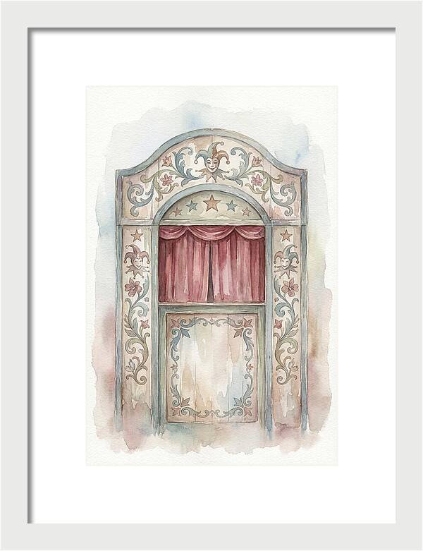 Vintage Puppet Theatre Facade