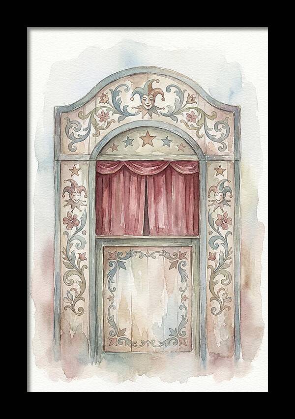 Vintage Puppet Theatre Facade