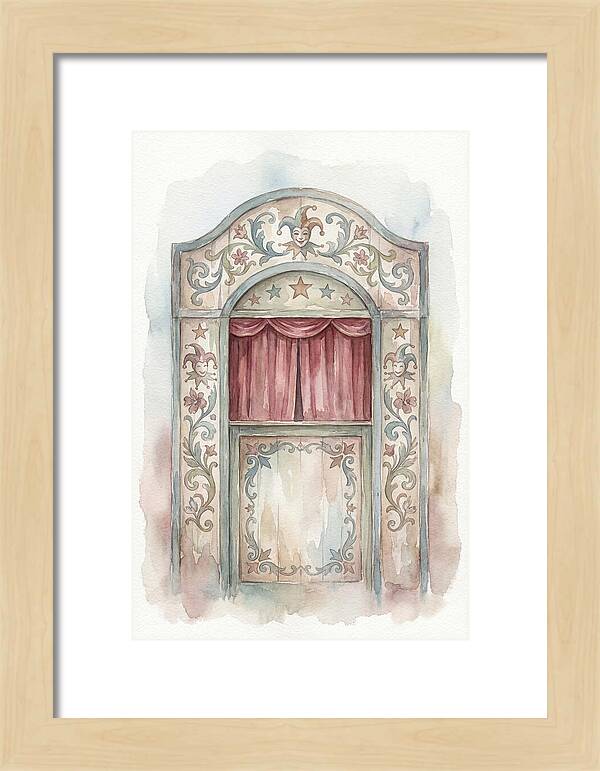 Vintage Puppet Theatre Facade