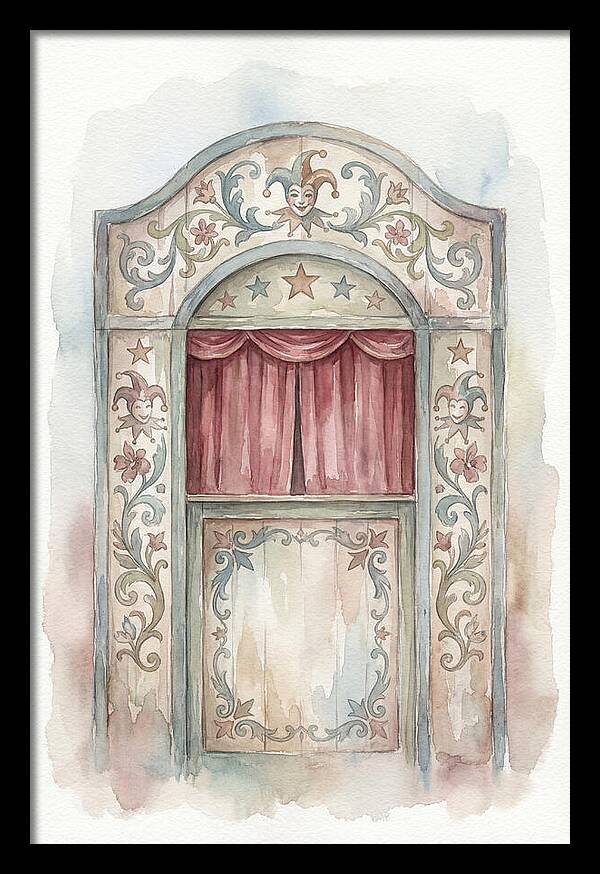 Vintage Puppet Theatre Facade