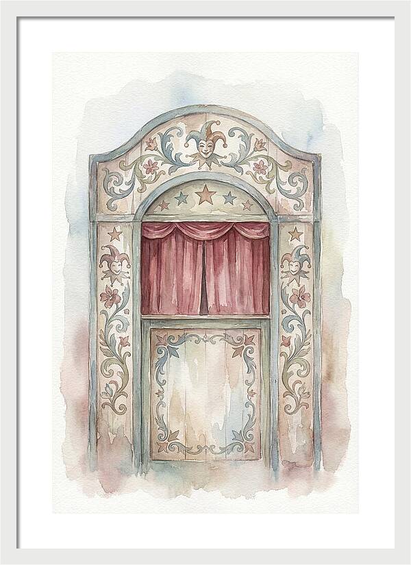 Vintage Puppet Theatre Facade
