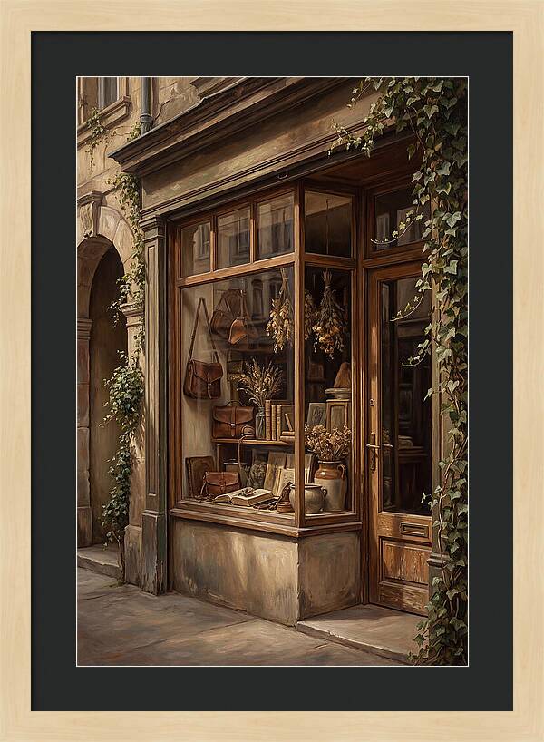 Vintage Shop Window Charm