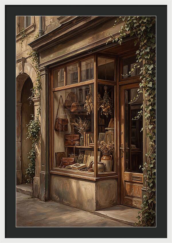 Vintage Shop Window Charm