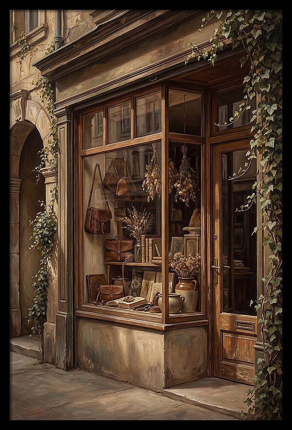 Vintage Shop Window Charm