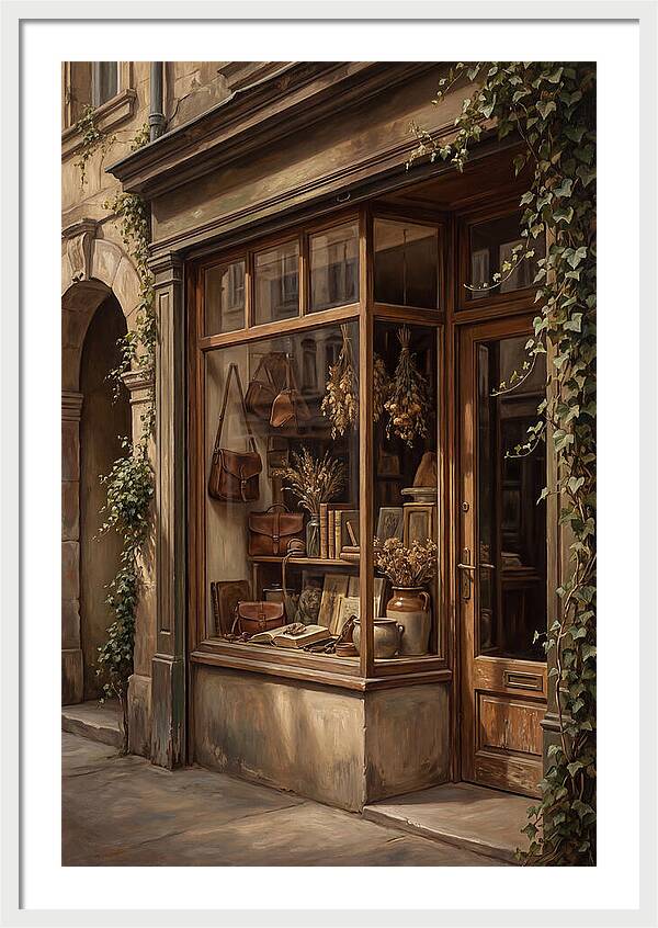 Vintage Shop Window Charm