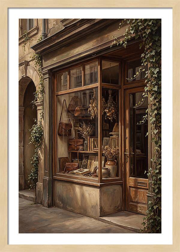 Vintage Shop Window Charm