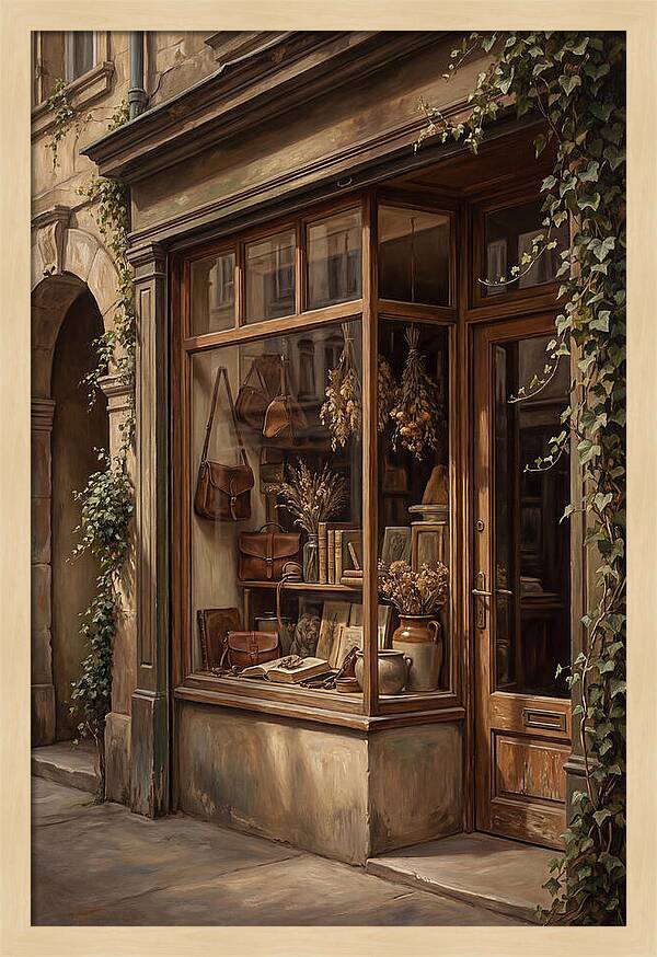 Vintage Shop Window Charm