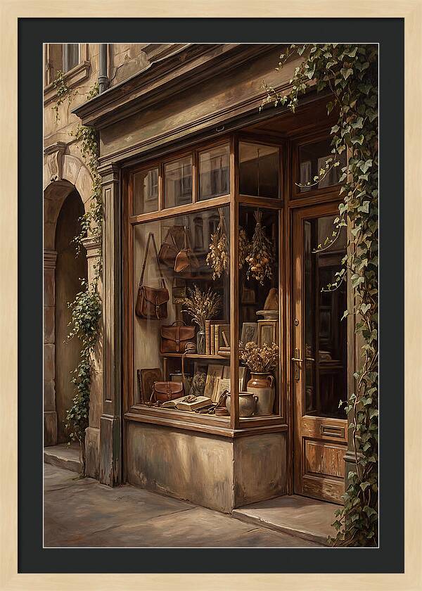 Vintage Shop Window Charm