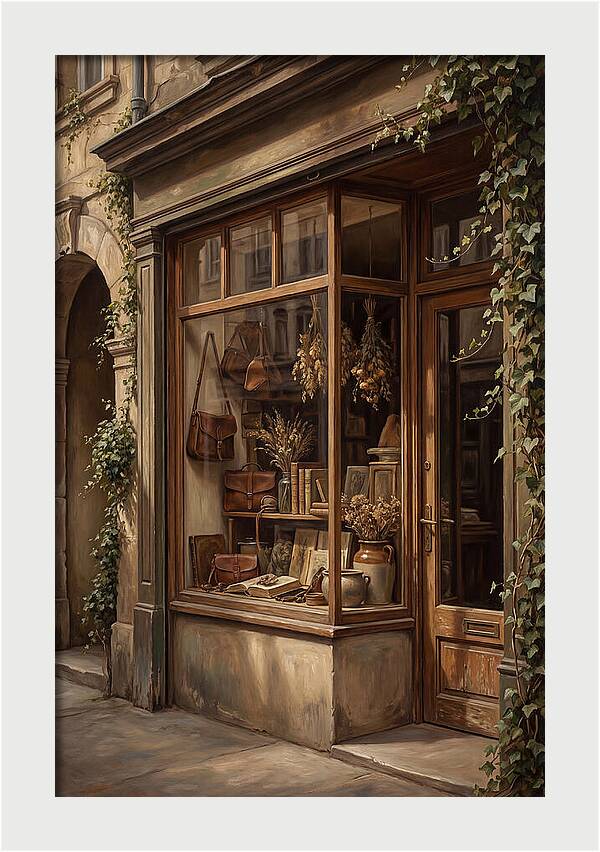 Vintage Shop Window Charm