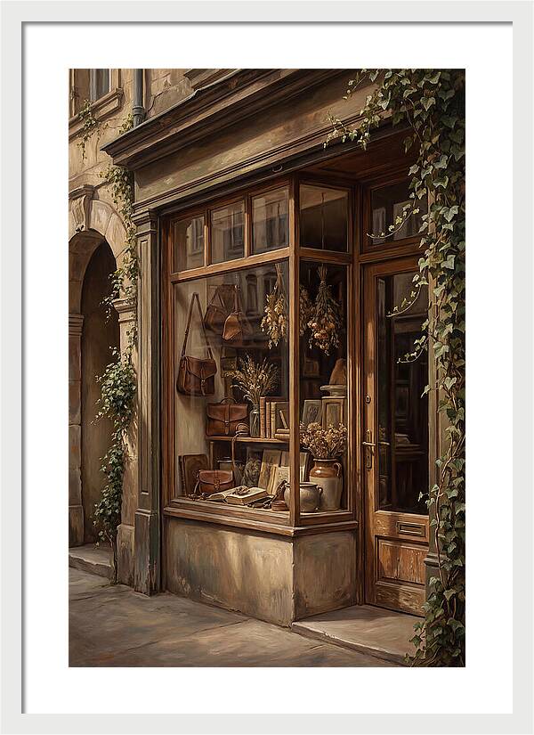 Vintage Shop Window Charm