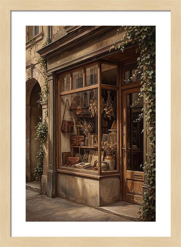 Vintage Shop Window Charm