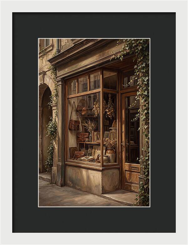 Vintage Shop Window Charm