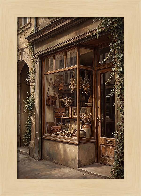 Vintage Shop Window Charm