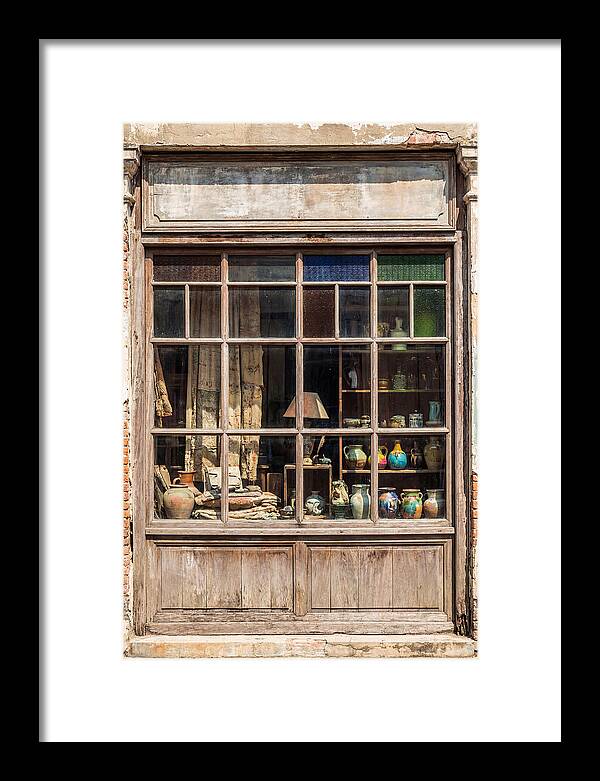 Vintage Shop Window Display