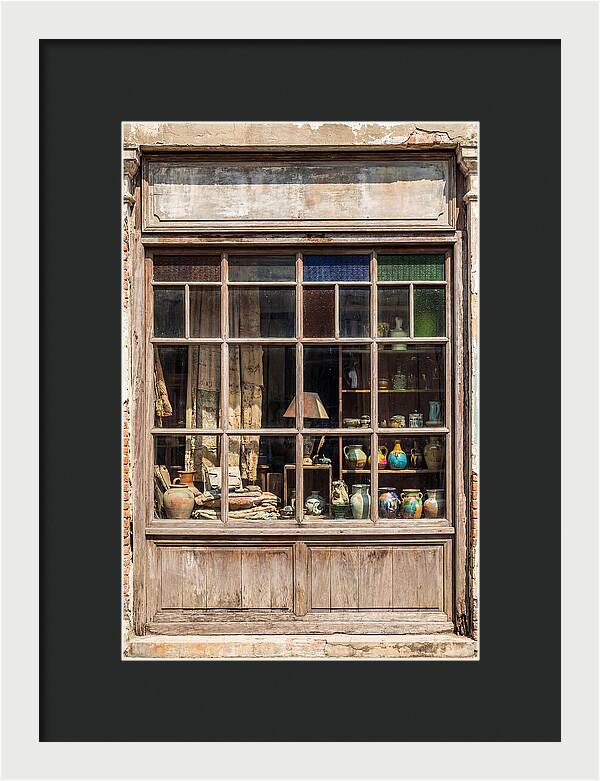 Vintage Shop Window Display