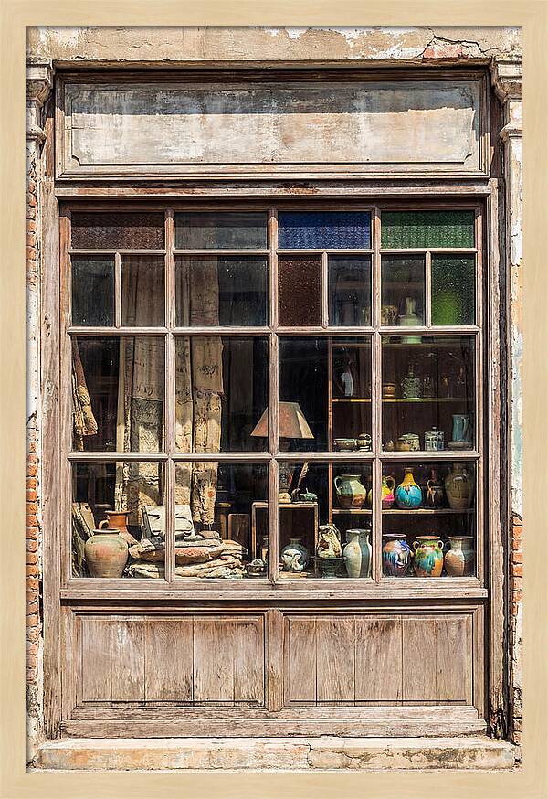 Vintage Shop Window Display