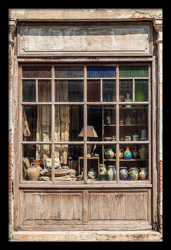 Vintage Shop Window Display