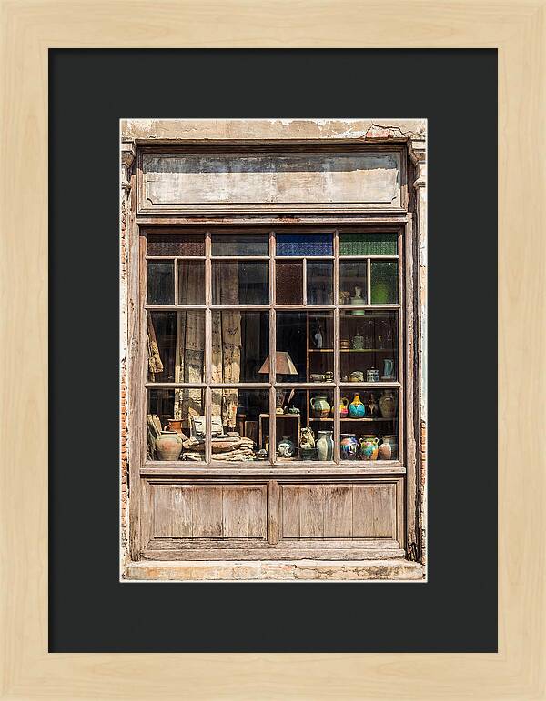 Vintage Shop Window Display
