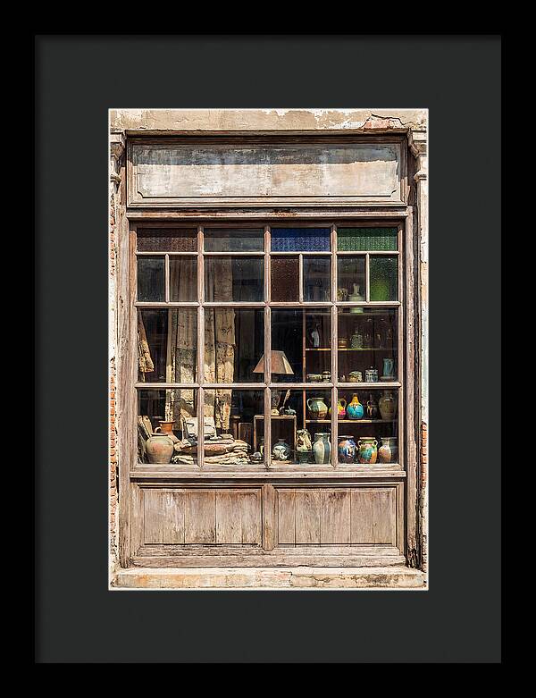 Vintage Shop Window Display