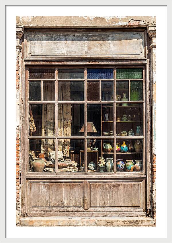 Vintage Shop Window Display