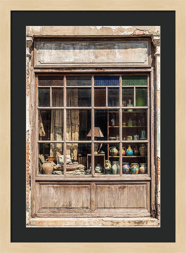 Vintage Shop Window Display