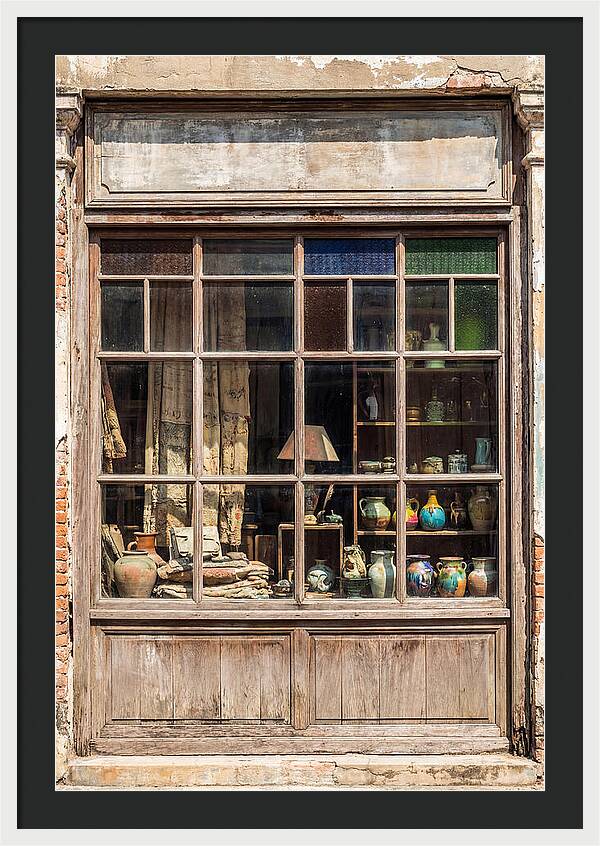 Vintage Shop Window Display