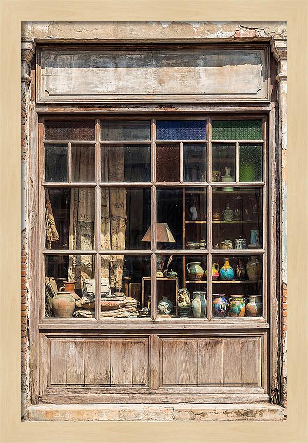Vintage Shop Window Display
