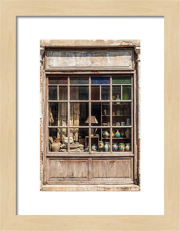 Vintage Shop Window Display