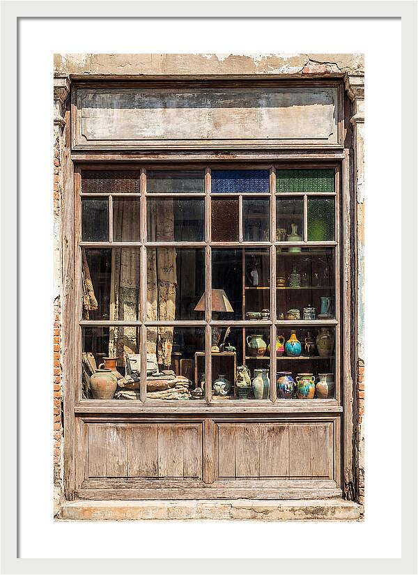 Vintage Shop Window Display