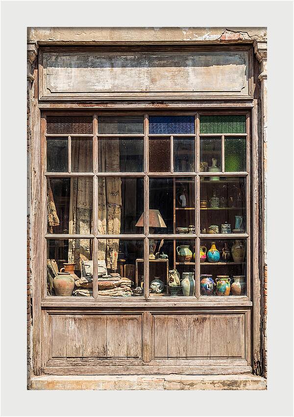 Vintage Shop Window Display