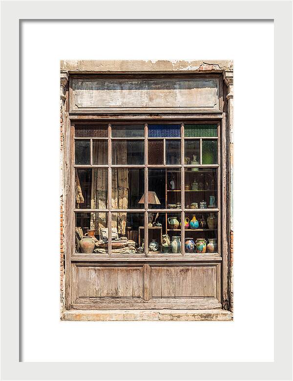 Vintage Shop Window Display