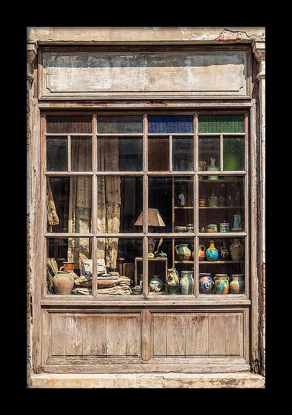 Vintage Shop Window Display