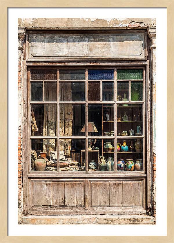 Vintage Shop Window Display