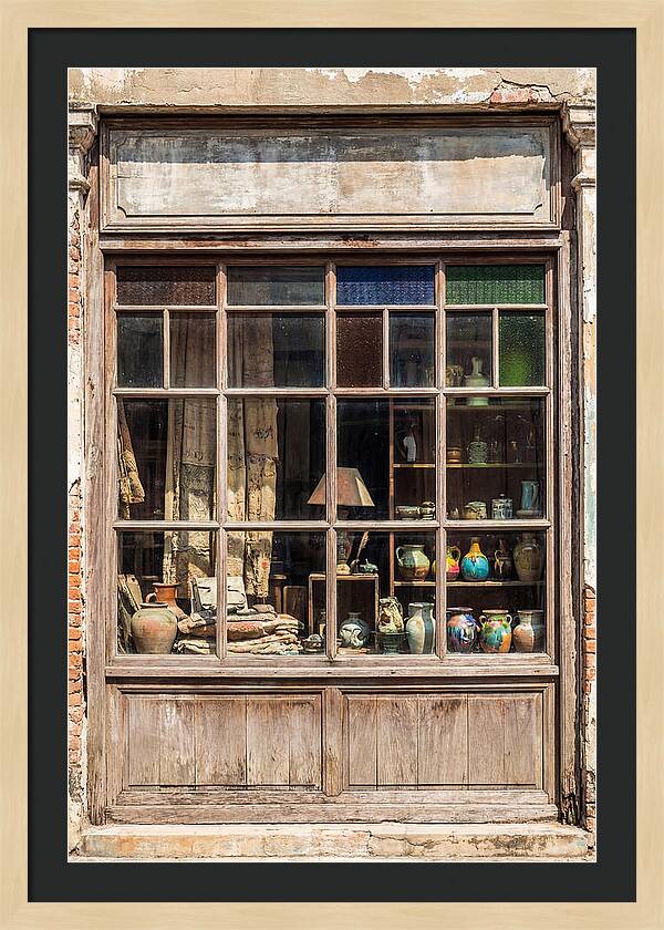 Vintage Shop Window Display