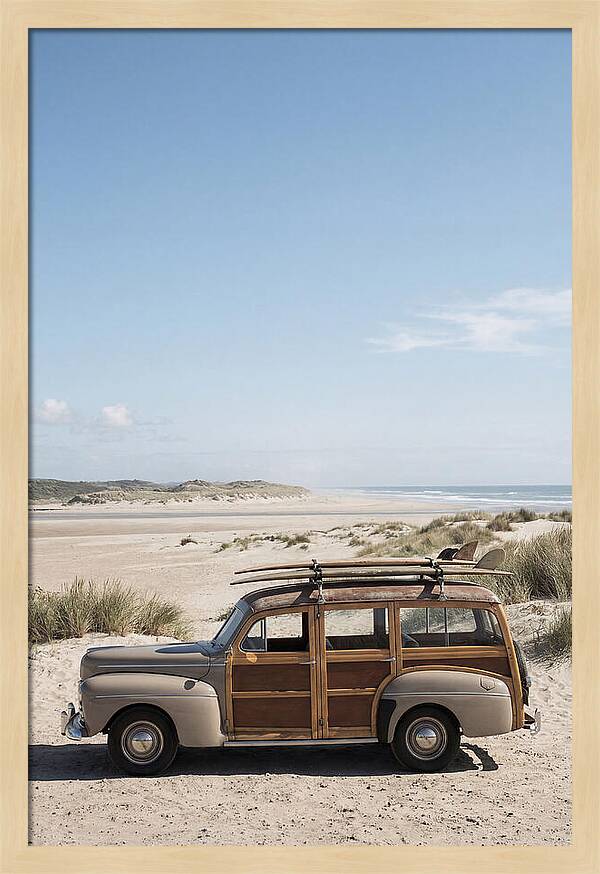 Vintage Surf Wagon Adventure