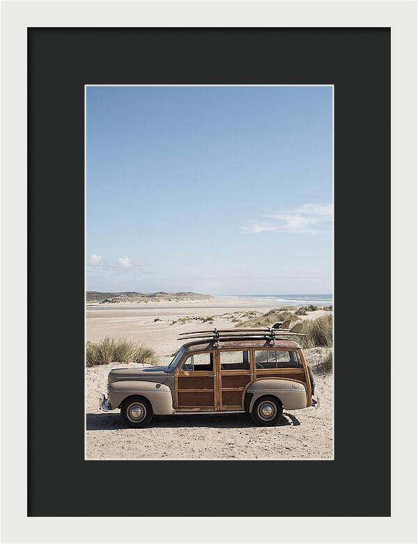 Vintage Surf Wagon Adventure