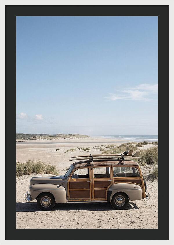Vintage Surf Wagon Adventure