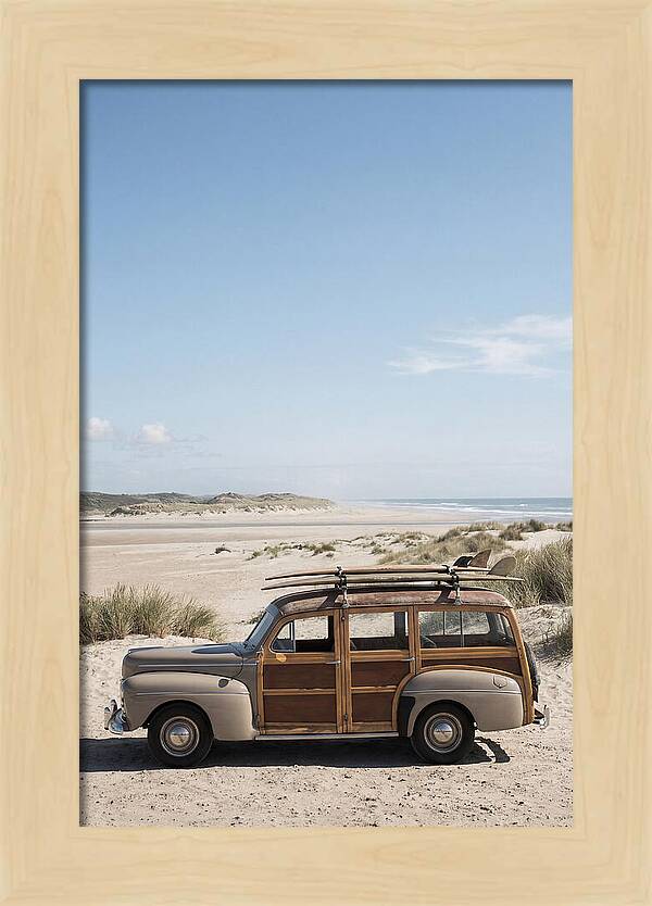 Vintage Surf Wagon Adventure