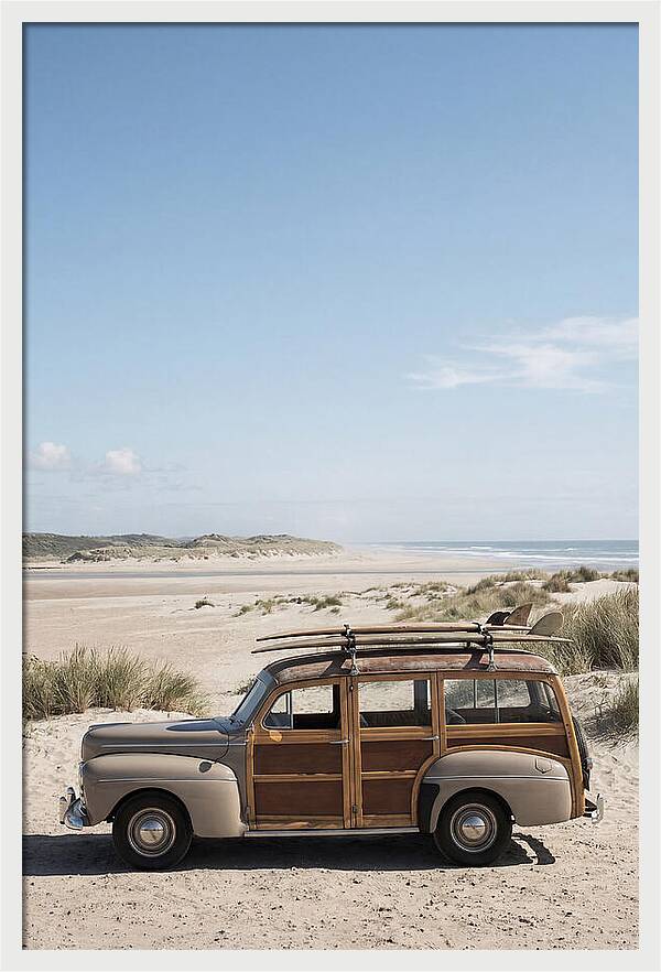 Vintage Surf Wagon Adventure