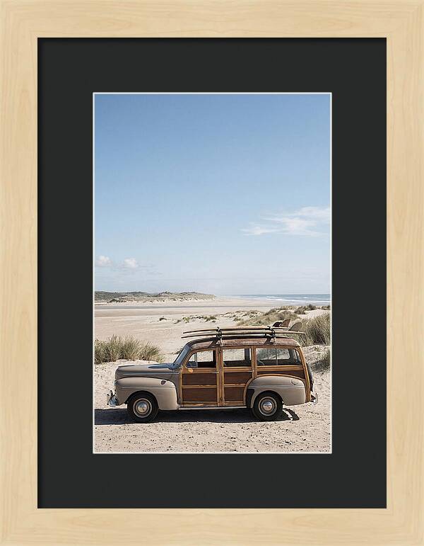 Vintage Surf Wagon Adventure