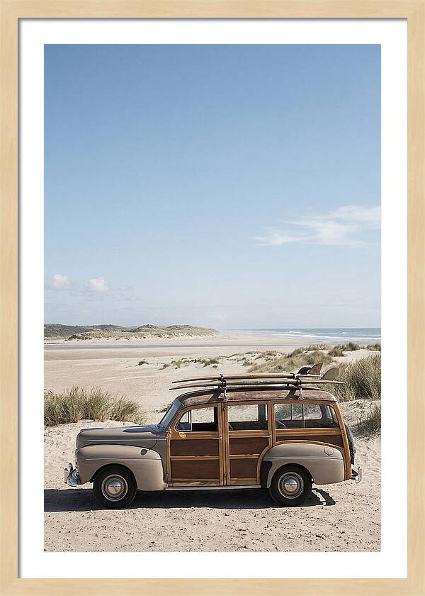 Vintage Surf Wagon Adventure
