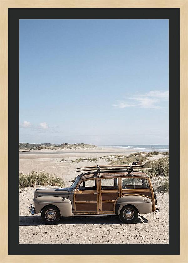 Vintage Surf Wagon Adventure
