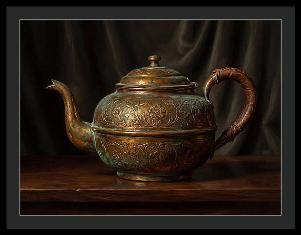 Vintage Teapot Elegance